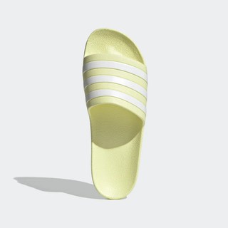 【我塑我形】ADIDAS Adilette Aqua 拖鞋 女款 白黃 黃 EG5820