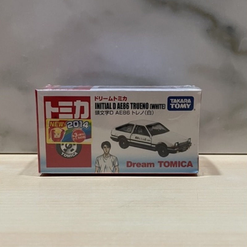 《已保留》Tomica AE86 Trueno 特魯諾 頭文字D 藤原拓海 白蓋 新車貼