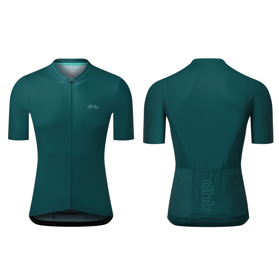 [曾都督] 英國 dhb Aeron Short Sleeve Jersey 2.0 一級車衣-藍綠色