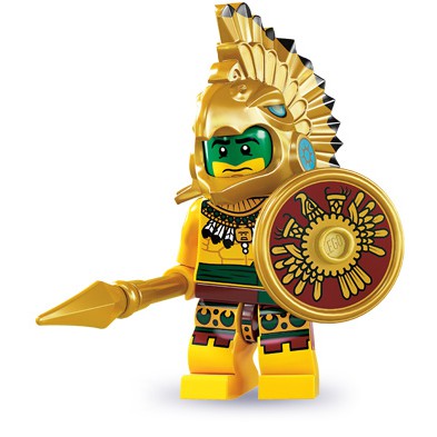 ［BrickHouse] LEGO 樂高 人偶包7代 8831 2 2號 Aztec Warrior 全新未拆封