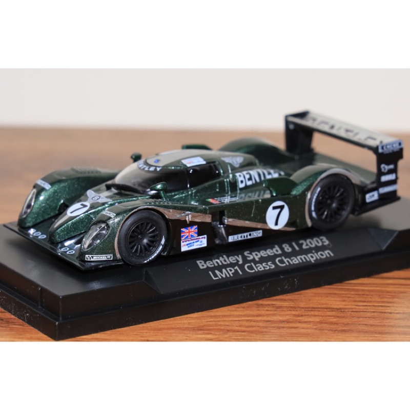 「現貨」7-11利曼8大車隊爭霸集點_限量1：43經典模型車_Bentley 2003