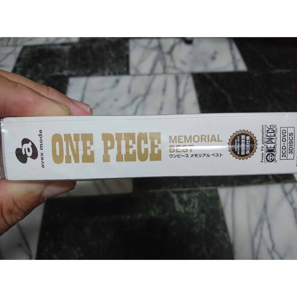 海賊王10週年紀念合輯 One Piece Memorial Best 日本進口初回限定版 2cd Dvd 蝦皮購物
