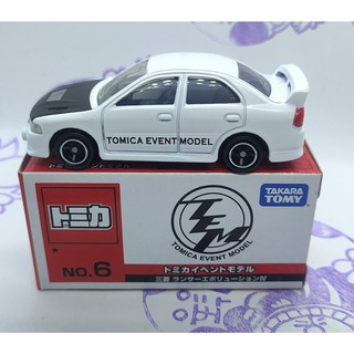 (現貨) TEM Tomica Event 會場限定 1星 NO. 6 Mitsubishi Evolution