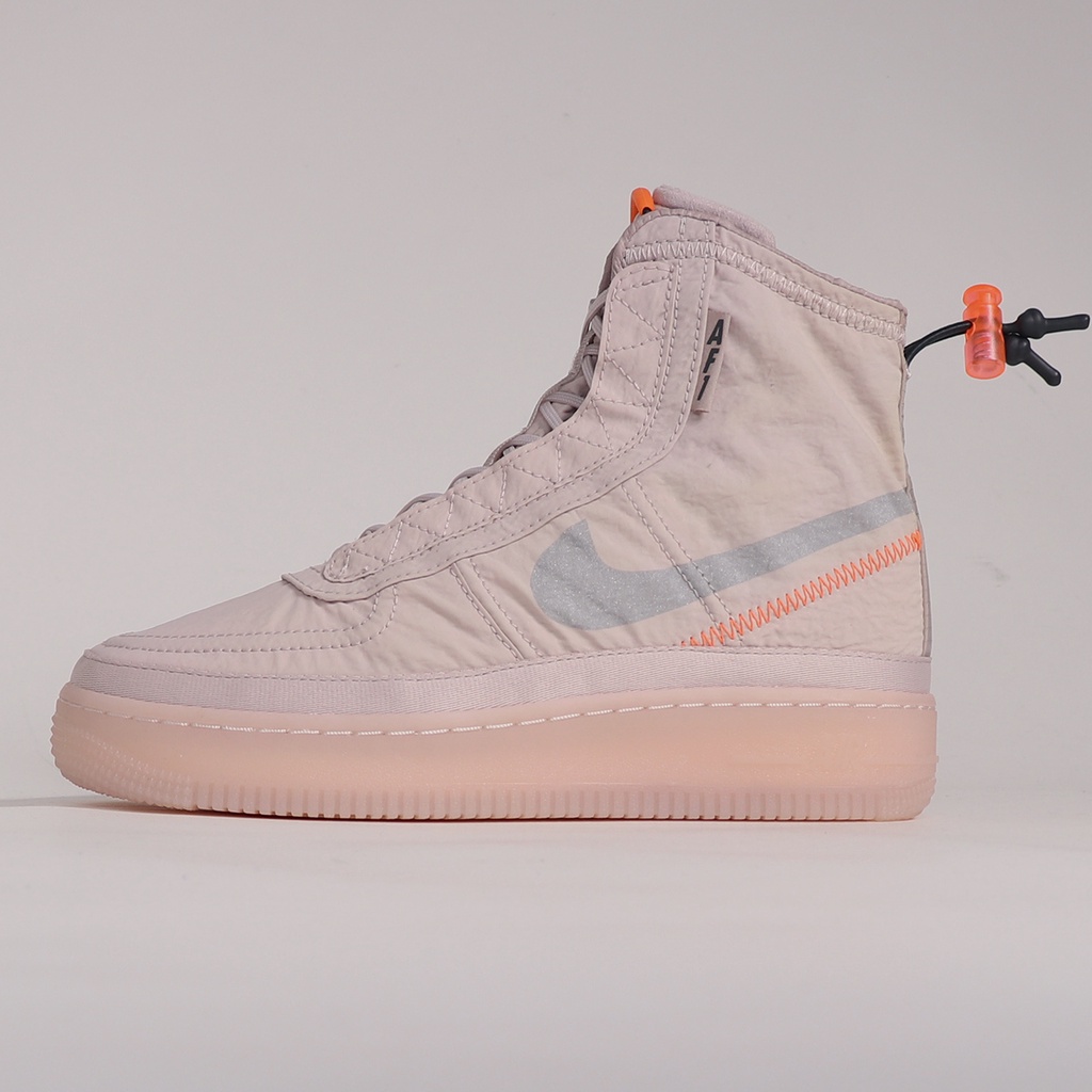 Nike Wmns AF1 Shell 休閒鞋 灰紫高筒 女鞋 Air Force 1 零碼福利品【ACS】