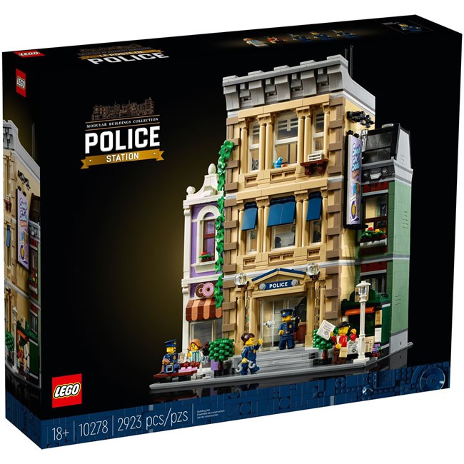 【宅媽科學玩具】LEGO 10278 警察局