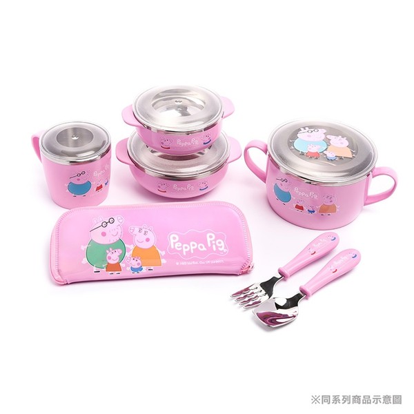 Peppa Pig 粉紅豬小妹 佩佩豬 小碗270ml/ 大碗400ml/ 拉麵碗650ml/ 水杯250ml/ 餐具組