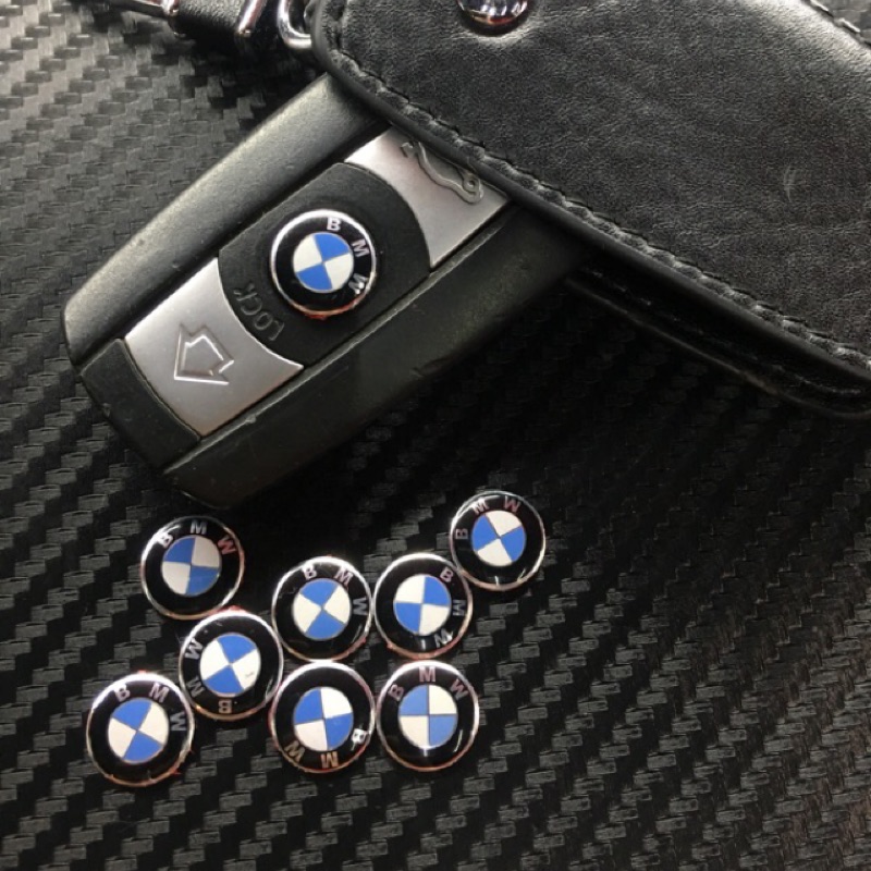 BMW  鑰匙圈 藍白徽標 mark 皮套 Keyless 全車系可用 特價中