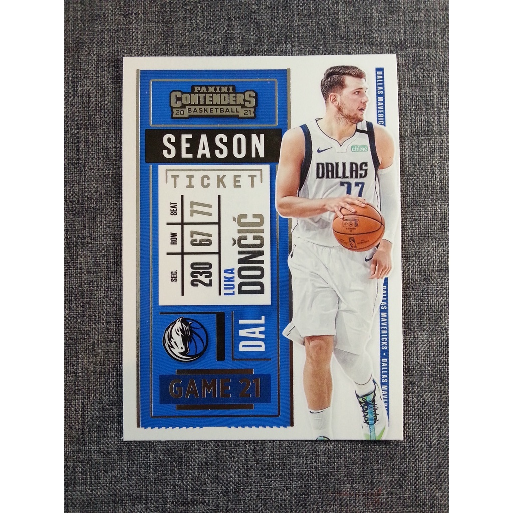 Luka Doncic 小牛隊 2020-21 Panini Contenders #85