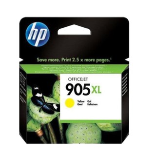 HP原廠NO.905XL/T6M13AA黃色高容量墨水匣適用機型：HP OfficeJet Pro 6960 / 697