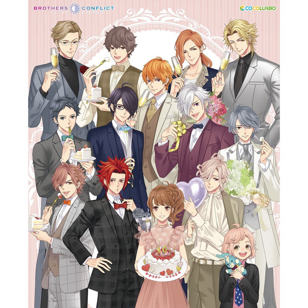 日本代購 兄弟鬥爭 兄弟戰爭 10周年 10th Party 壓克力立牌 徽章 資料夾 吊飾 色紙 筆 掛軸 椿 梓 棗 蝦皮購物