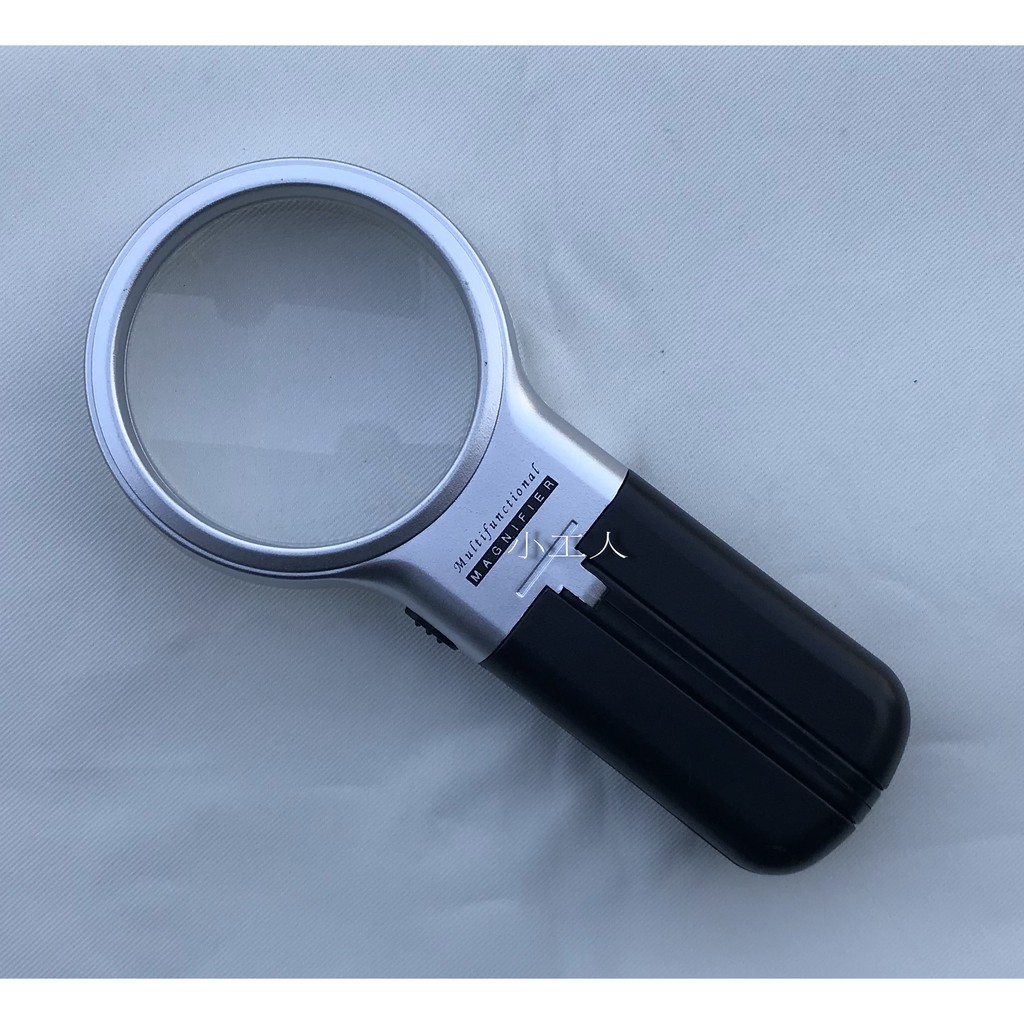 大也 放大鏡高清晰可折疊手持式座台式三合一3倍放大鏡附led燈閱讀鑑定維修好工具 蝦皮購物