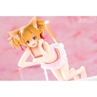 玩具寶箱 - 日版 FuRyu 刀劍神域 SAO 劇場版 西莉卡 泳裝 泡麵蓋 景品