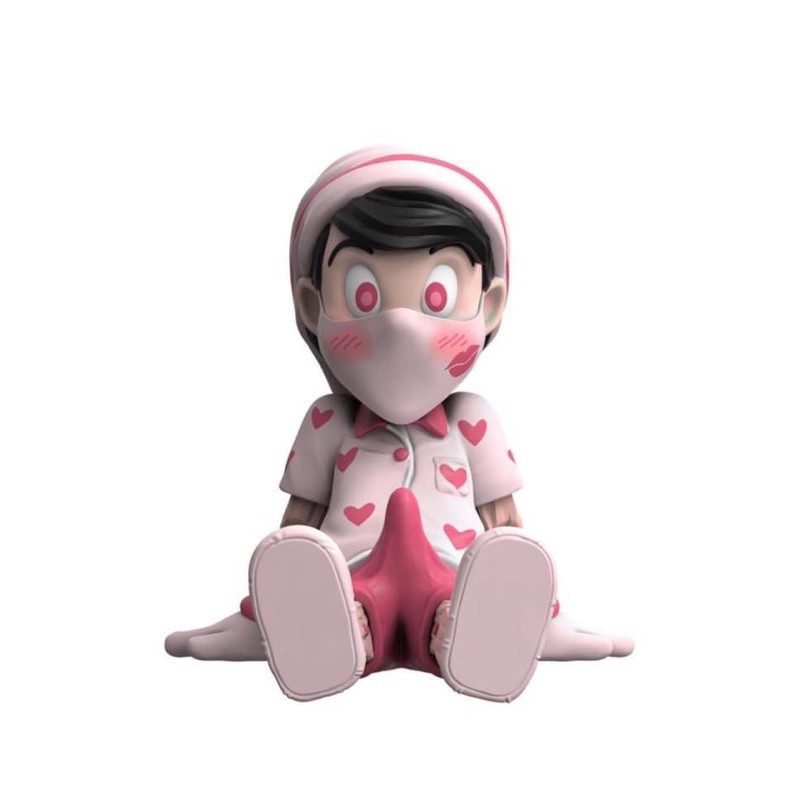 現貨mighty Jaxx 粉紅晨勃小木偶情人節a Wood Awakening Chil Out 情人節限定 蝦皮購物