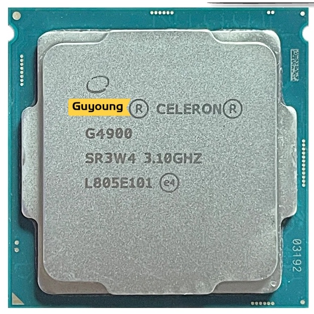 G4900 3.1 GHz Dual Core Dual Thread 54W CPU processor