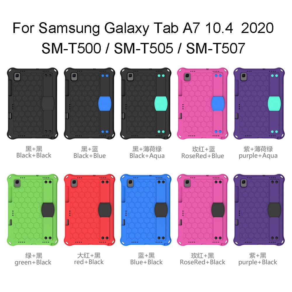 三星 Galaxy Tab A7 10.4 英寸 2020 SM-T500 SM-T505 保護套 EVA 兒童安全防震