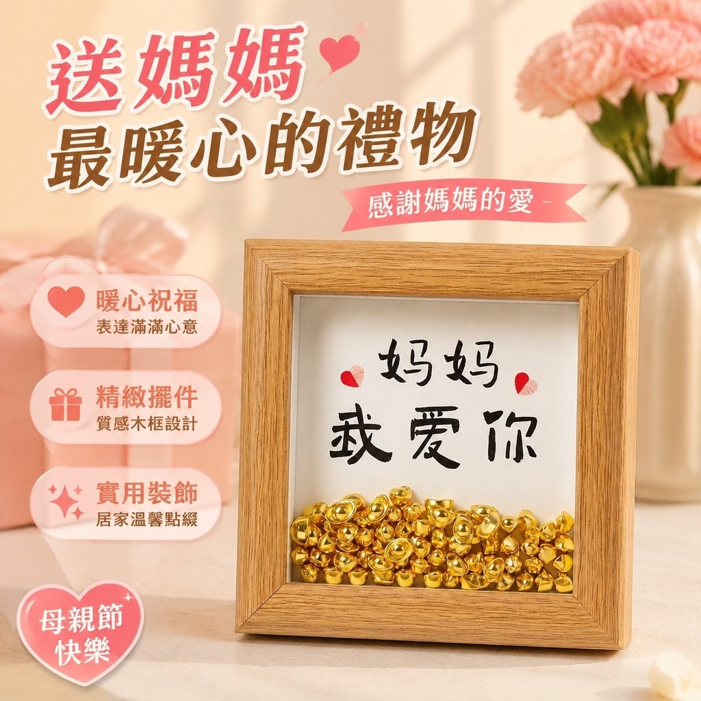 媽媽禮物推薦🎁母親節禮物 實用禮物 暖心禮物 孝親禮物 送健康送美麗 母親節禮物送媽媽創意相框擺件生日驚喜走心儀式感實