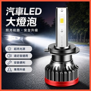 好品質 車用 汽車 LED 大燈泡 超亮 12V 24V H1 H4 H7 H11 9006 遠近光燈