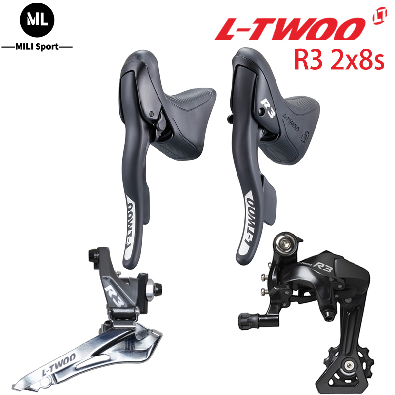 Ltwoo R3 2x8速套裝 16速手變 後撥 前撥 適用於公路自行車公路車 自行車零件 兼容Shimano