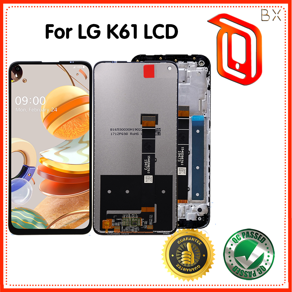 Lcd 適用於 LG K61 LCD LMQ630EAW LM-Q630EAW 的 LCD