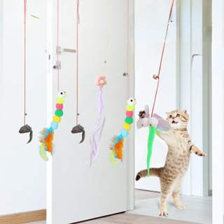 互動貓玩具懸掛式自嗨互動玩具,適合小貓玩耍玩具貓用品