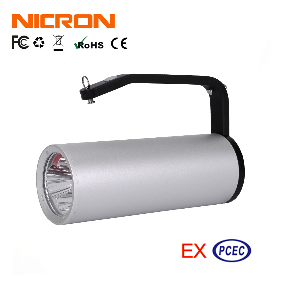 Nicron EXB95 便攜式防爆探照燈手電筒 1000LM 工作燈 IP68 360m 光束距離工作燈 32440c