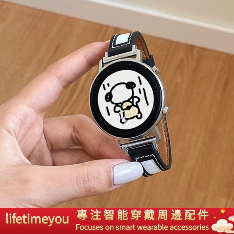20mm 22mm 錶帶 拼色帆布錶帶 適用米動青春錶帶 華為GT 三星active 華米 Amazfit 小米錶帶