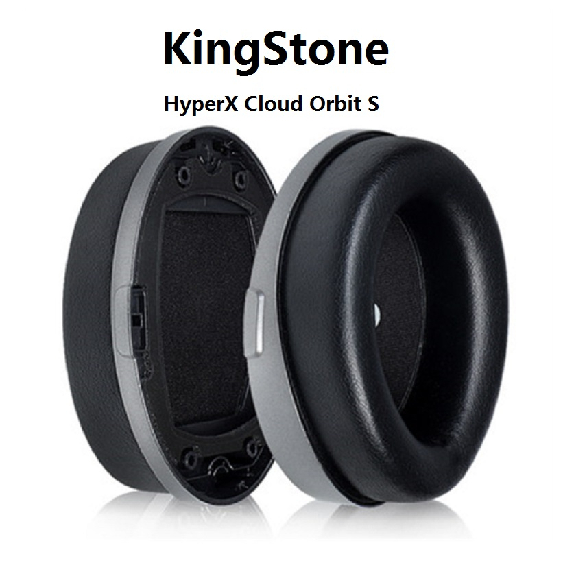 超柔軟頂級品質耳墊適用於 HyperX Cloud Orbit S 耳機耳墊耳罩維修部件耳墊耳罩耳罩