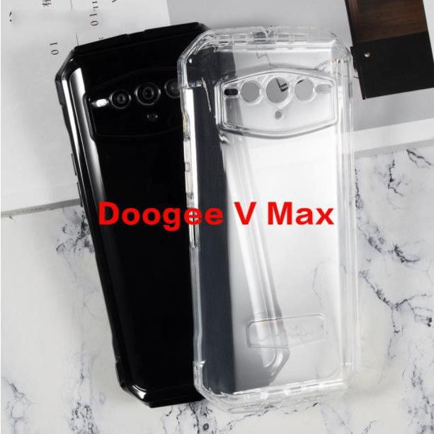 Doogee V Max 矽膠手機保護後殼保護套軟 TPU 保護套