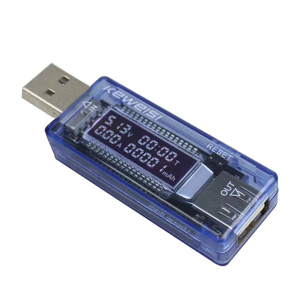 USB電壓電流表 功率 容量 移動電源測試檢測儀 電池容量測試儀