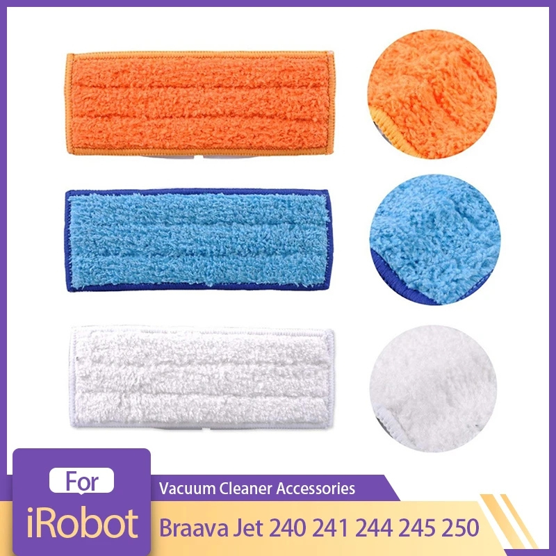 iRobot Braava Jet  240、241、244 擦地機器人 可水洗抹布  濕擦抹布、乾擦抹布、微濕擦抹布