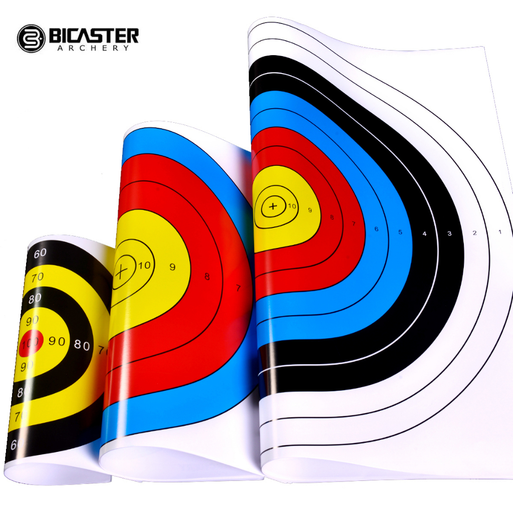 Bicaster 10pcs 靶面 40*40cm / 60*60cm 靶紙