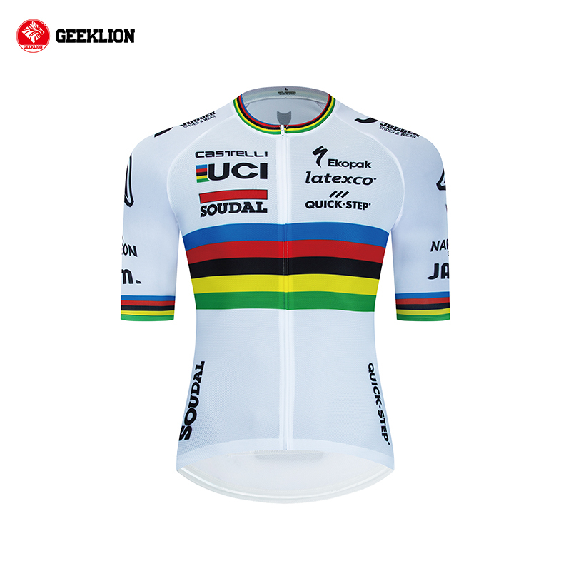 2023 UCI World Tour PRO Team Quick-Step 騎行服夏季短袖透氣 Aero Fit M