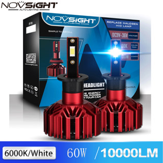 Novsight LED汽車大燈 N11 H3 60W 10000LM 6000K超亮 LED頭燈 前大燈