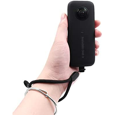 適用於 Insta360 X3/One X/X2 的手帶腕帶,輕質手腕防丟掛繩 1 / 4 螺絲連接器手繩運動相機配件