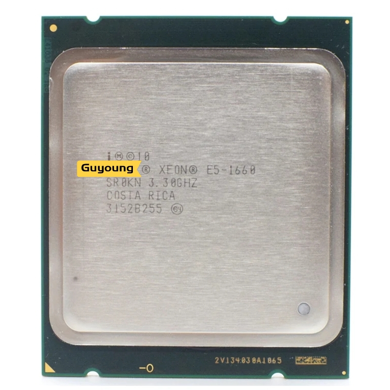 Yzx至強e5 1660 E5-1660 SR0KN CPU服務器處理器6核3.3GHz 15M 130W插槽2011