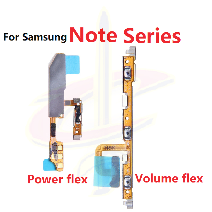 適用於三星 galaxy Note 5 8 9 10 20 Plus Ultra開關電源音量按鈕 側鍵按鍵 更換