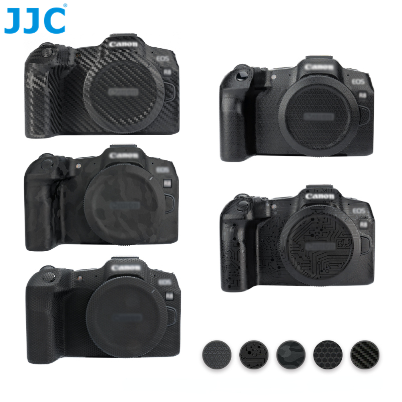 JJC SS-EOSR8 佳能相機包膜 Canon EOS R8 防刮保護貼 3M 無痕膠相機裝飾膜