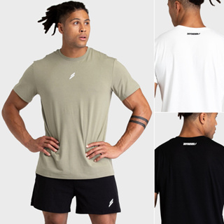 男士運動休閒棉T卹 夏季健身跑步短袖上衣 大呎寸 M-3XL 現貨t恤