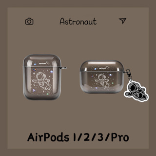 創意宇航員帶挂件兼容 Apple Airpods 3 2021 1/2 Pro 2 Case 無線藍牙耳機充電蓋 tpu