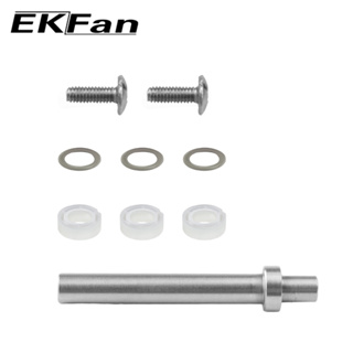 Ekfan 7*4*2.5mm 適用於 shimano ABU Daiwa 釣魚線輪部分矽膠軸承不銹鋼軸 DIY 拋餌旋