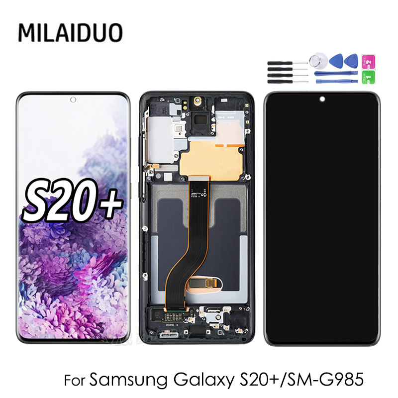 AMOLED 適用於三星 Galaxy S20+ SM-G985 / S20+ 5G G986螢幕總成 液晶屏 顯示屏