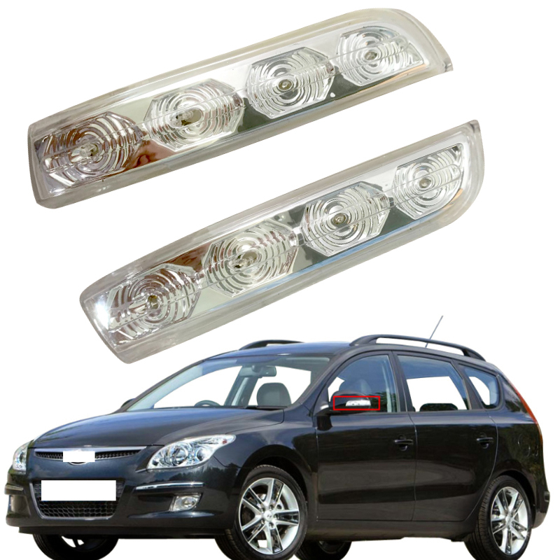 HYUNDAI 1 件左後視鏡 LED 轉向信號燈適用於現代 I30 09-12 876142L600