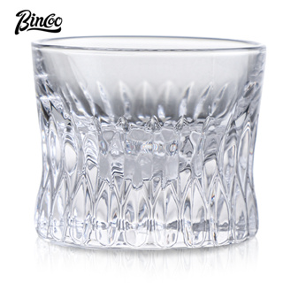 BINCOO 特調威士忌 咖啡杯 高檔精致設計感小眾玻璃杯 水杯 家用透明杯