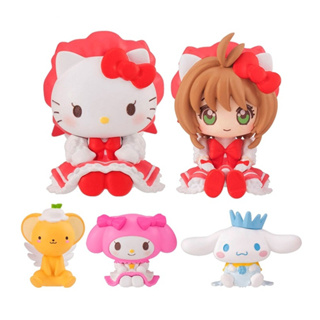 5 件/套日本動漫 Card Captor Sakura Kinomoto Sakura Hello Kitty Cin