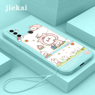 外殼 OPPO A53 A33 2020 手機殼 矽膠防摔新設計可愛豬豬糰子保護殼