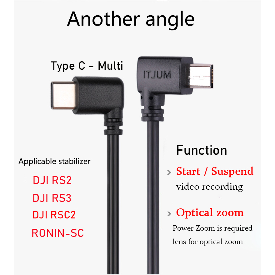 dji ronin rsc2 rs2 快門線 索尼控制線Type-c轉Multi dji RSC2穩定器USB-C連接線