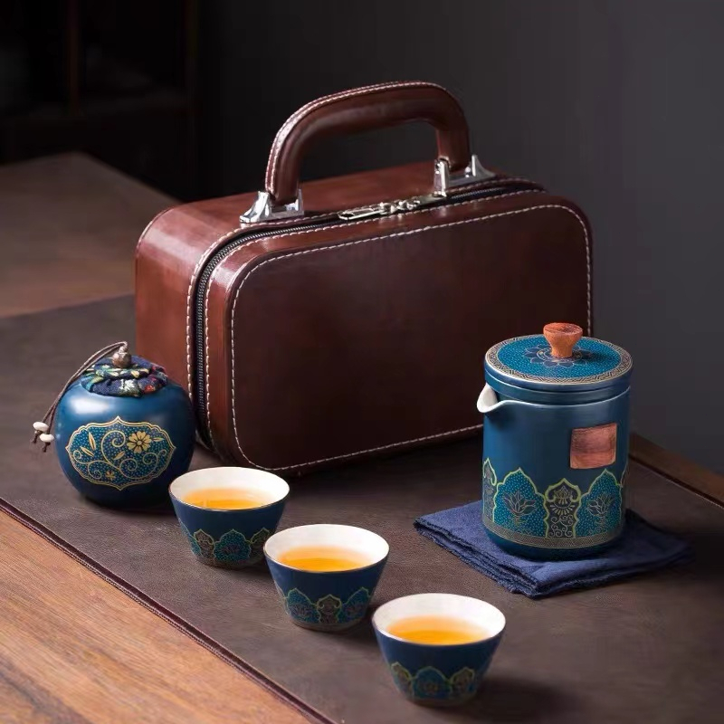 【淺見 現貨速發】  戶外泡茶 泡茶旅行組 旅行茶具組 旅行泡茶組 泡茶組 茶具組 泡茶壺 旅行茶具 茶壺 茶具