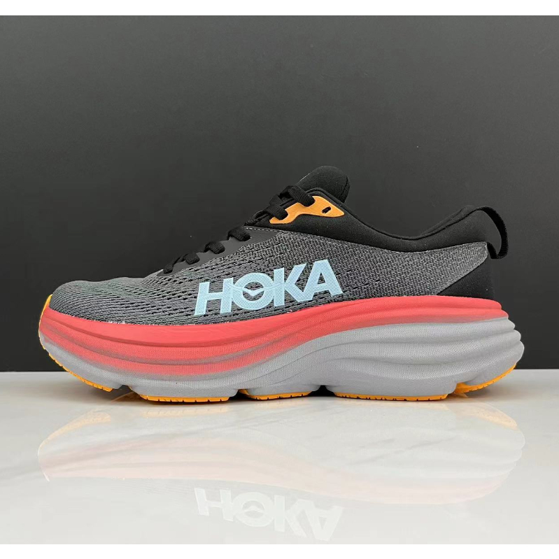 Hoka ONE 公路跑鞋 Bondi 8 減震、舒適、透氣、有彈性