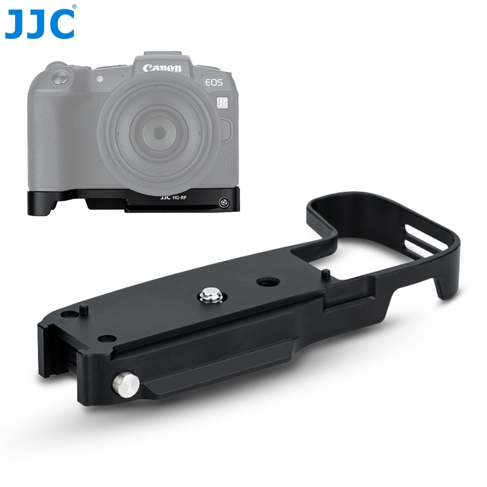 JJC HG-RP 阿卡式快裝板擴展底座 佳能 Canon EOS RP R8 適用 替代EG-E1金屬製相機拓展手柄