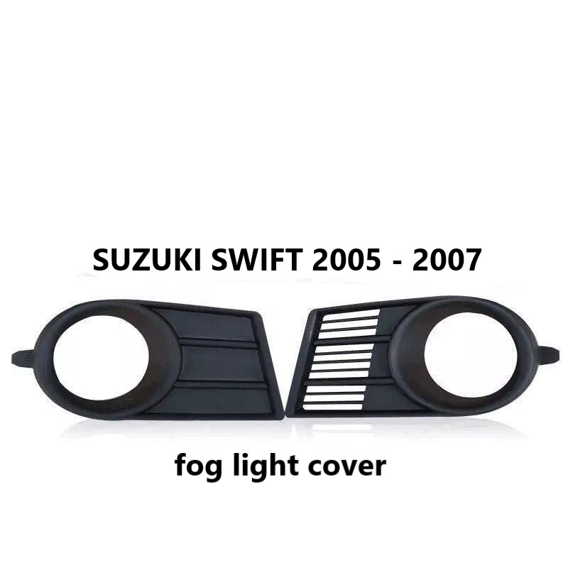 Suzuki SWIFT 2005 2006 2007 前保險槓霧燈燈罩(帶孔)
